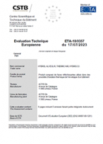 HYBRIS - ETA European Technical Assessment